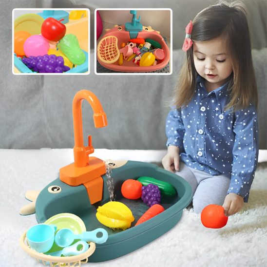 mini-évier-enfant-vert