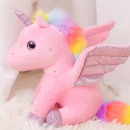 peluche-licorne-rose