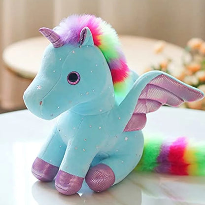 peluche-licorne-bleu