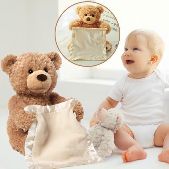 Peluche pour bebe - ours - Univers luxe bebe